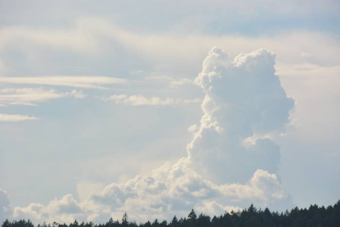 Swartz Bay to Tsawassen Clouds