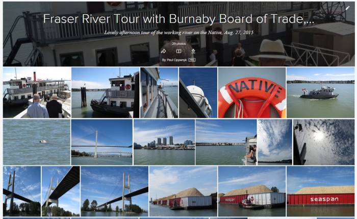 Fraser River Tour Flickr Album