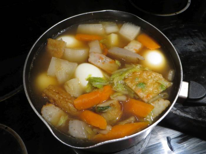 Oden on stove