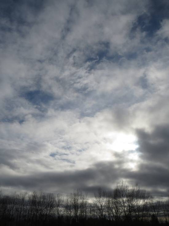 souih Burnaby clouds