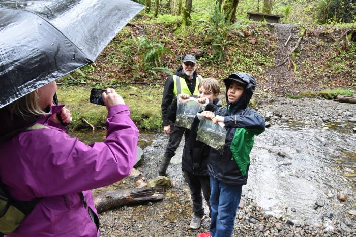 byrne creek chum fry release