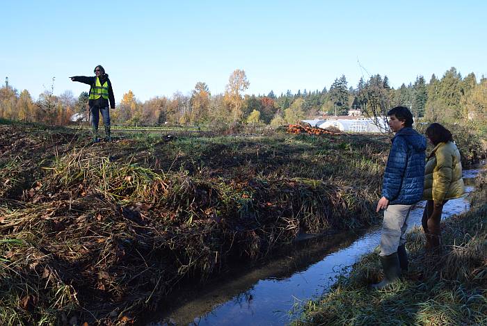 Byrne Creek salmon patrol