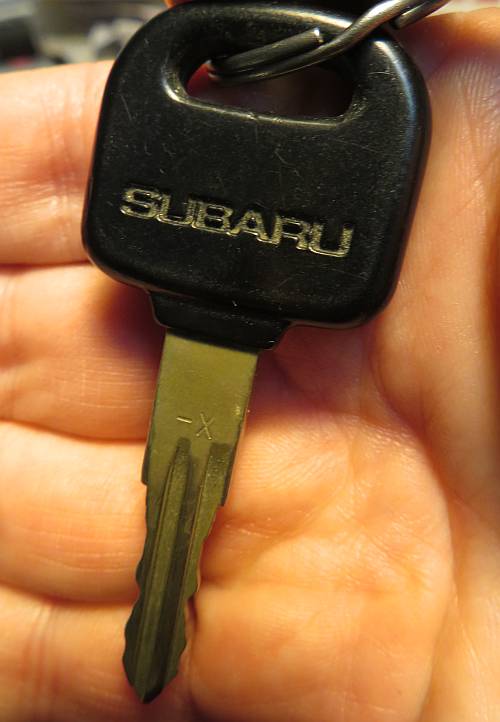 subaru outback key