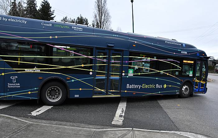 battery electric bus burnaby bc