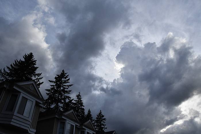 stormy clouds burnaby bc