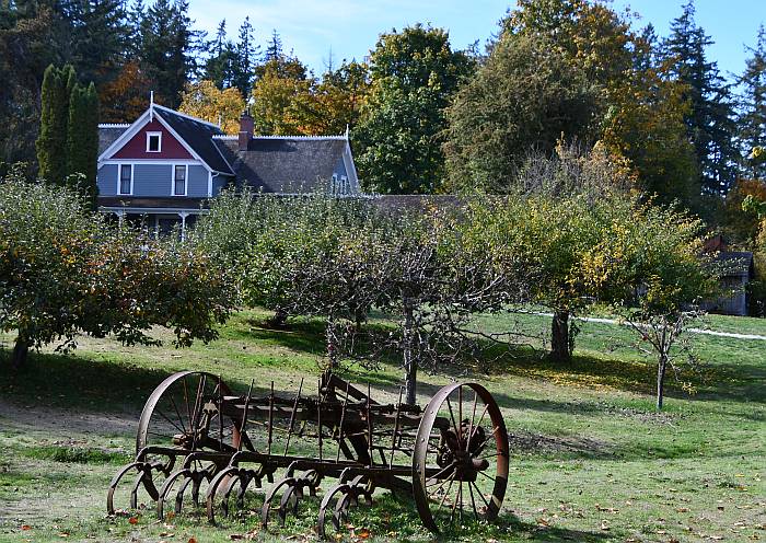 Autumn views at Historic Stewart Farm in Surrey, BC