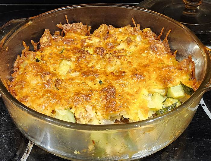 zuvhini cheese bread casserole