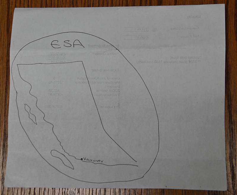 MY map of Environmentally Sensitive Areas in BC