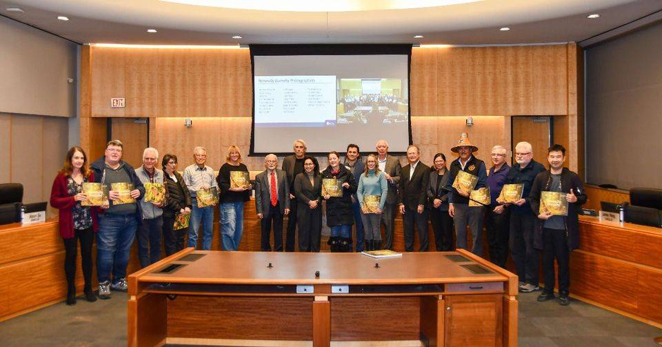 Naturally Burnaby presentation at Burnaby City Hall