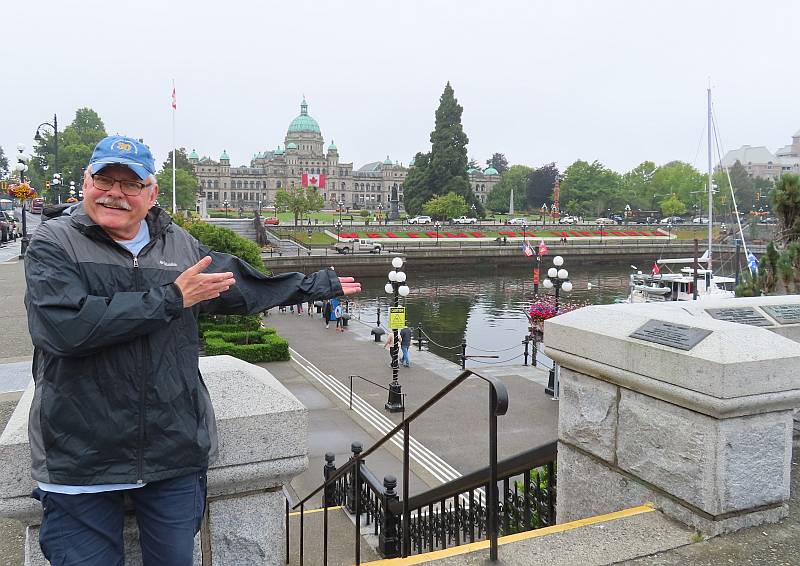 Walking downtown Victoria, BC