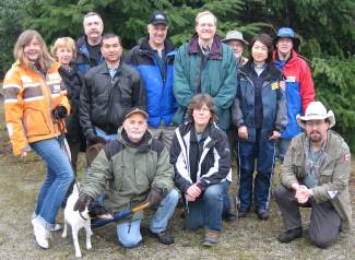 Politicians tour Byrne Creek